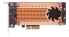 QNAP Systems QM2-4P-384 QUAD M.2 2280 PCIE SSD Expansion Card
